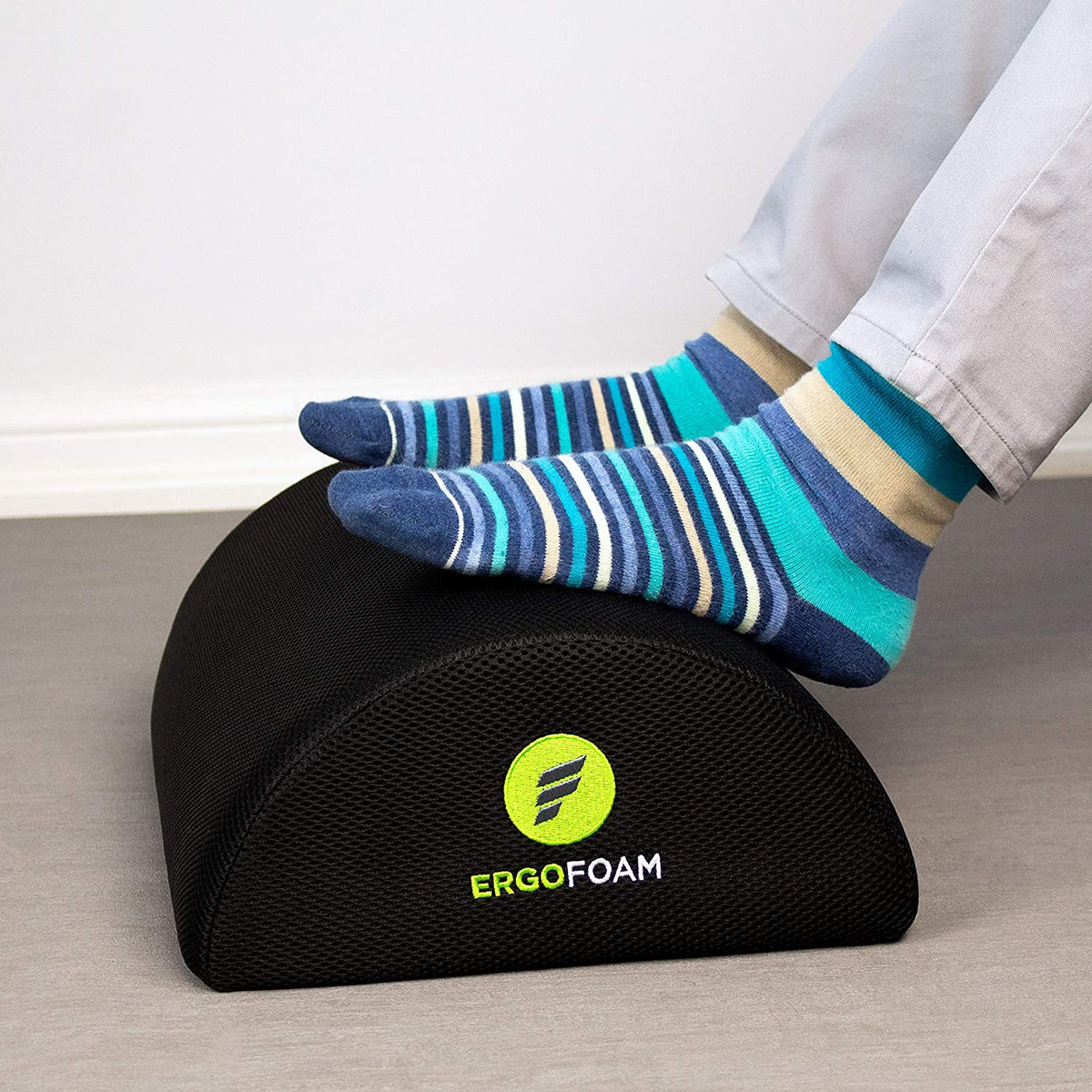 Adjustable Desk Foot Rest for Added Height-ErgoFoam